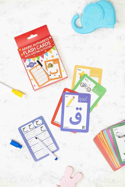 FLASH CARDS (ARABIC ALPHABETS) WITH PEN - Image 2