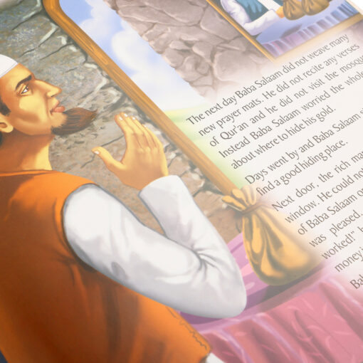 BABA SALAAM AND THE BAG OF GOLD STORY (PB) BIG SIZE - Image 2