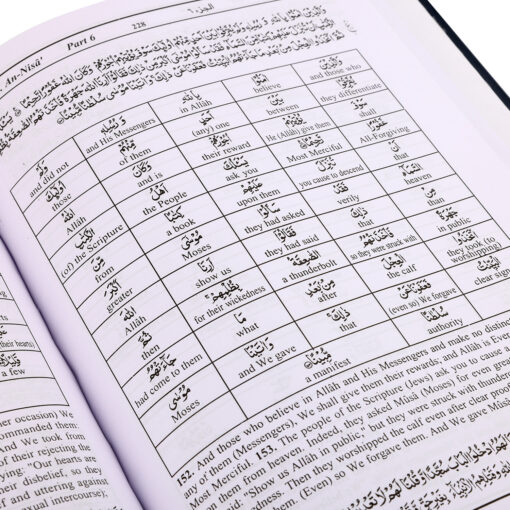 MEANING OF THE NOBLE QURAN(WORD FOR WORD)3VOL. HB - Image 2