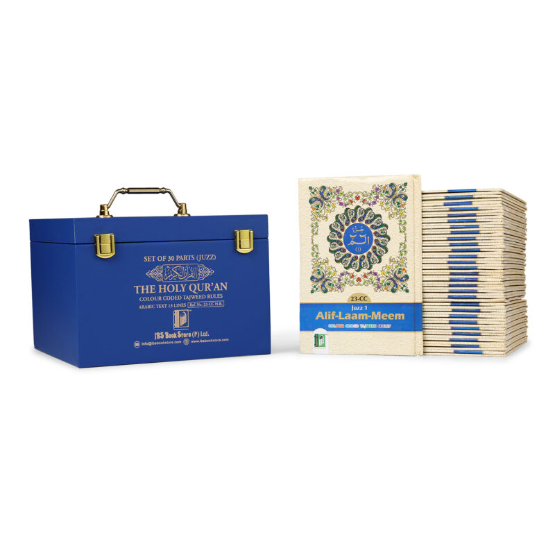 LEATHER BOX - BLUE