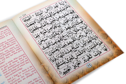 SURAH YASEEN REF NO. 91 With AYATAL KURSI ROMAN A/E/R 4 COL. PKT PB - Image 2
