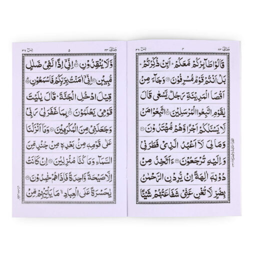 SURAH YASEEN REF NO. 94 [ 9 LINE ARABIC 1CLR PB MEDIUM SIZE - Image 2